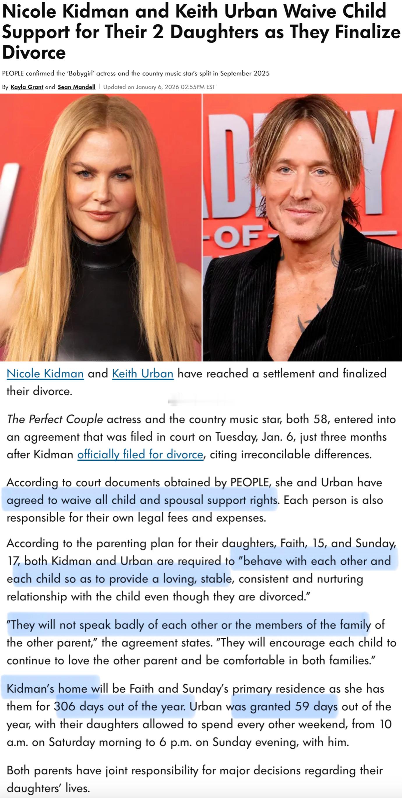 妮可·基德曼（NicoleKidman）跟结婚19年的KeithUrban已