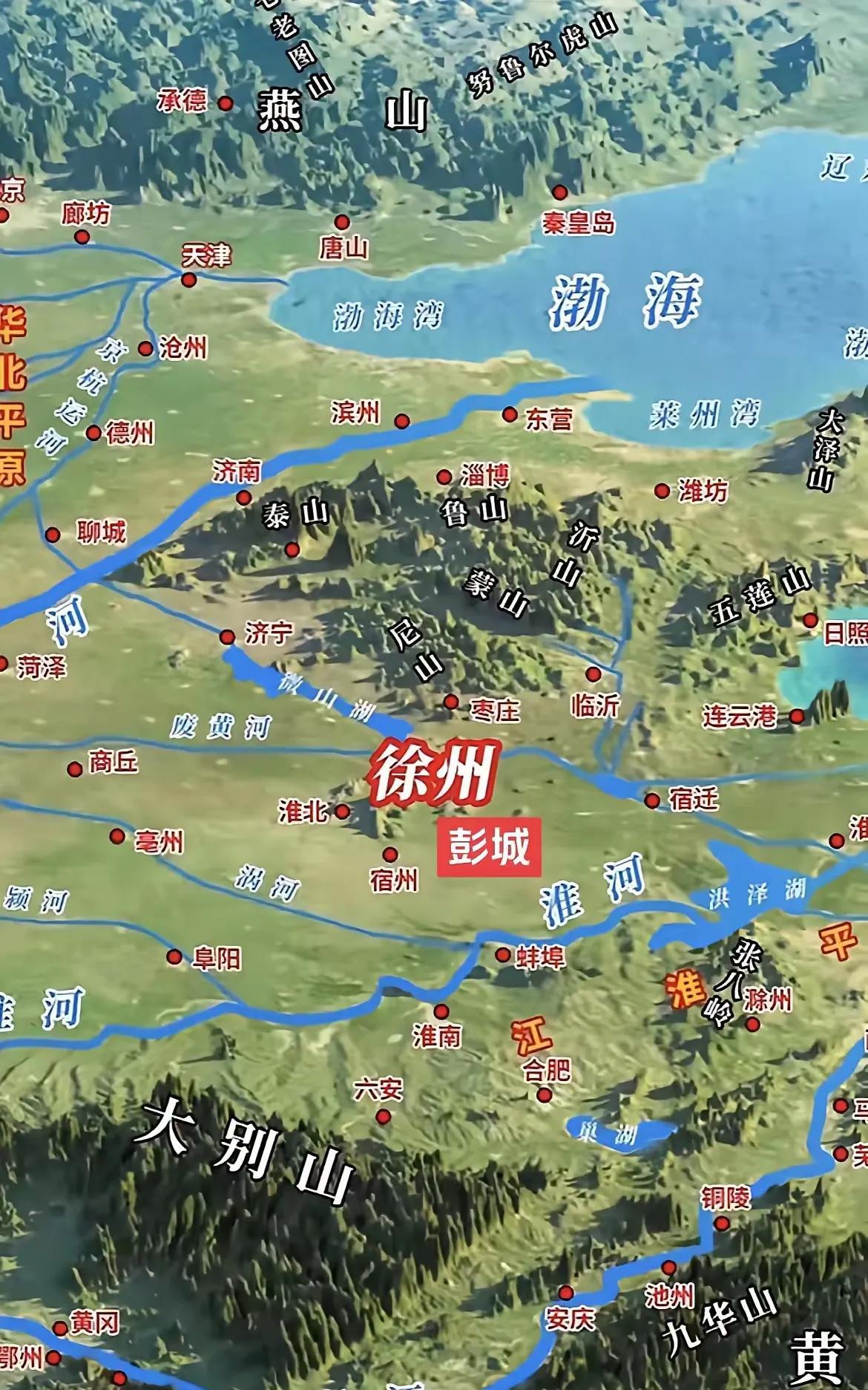 守江必守淮，守淮必守徐州。南宋之所以能站稳，就是因为淮河防线依然在。南明站不住，