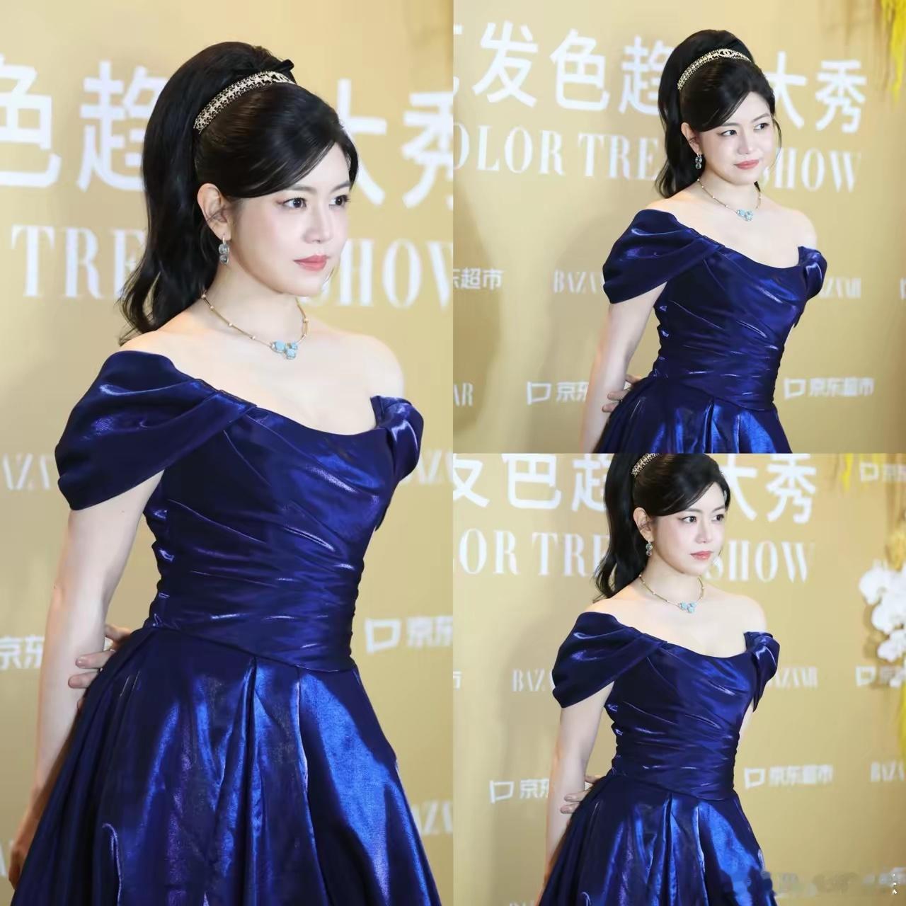 陈妍希这造型一出来，我瞬间就坐不住了，不是因为她的珠宝太小了，而是因为她这个造型