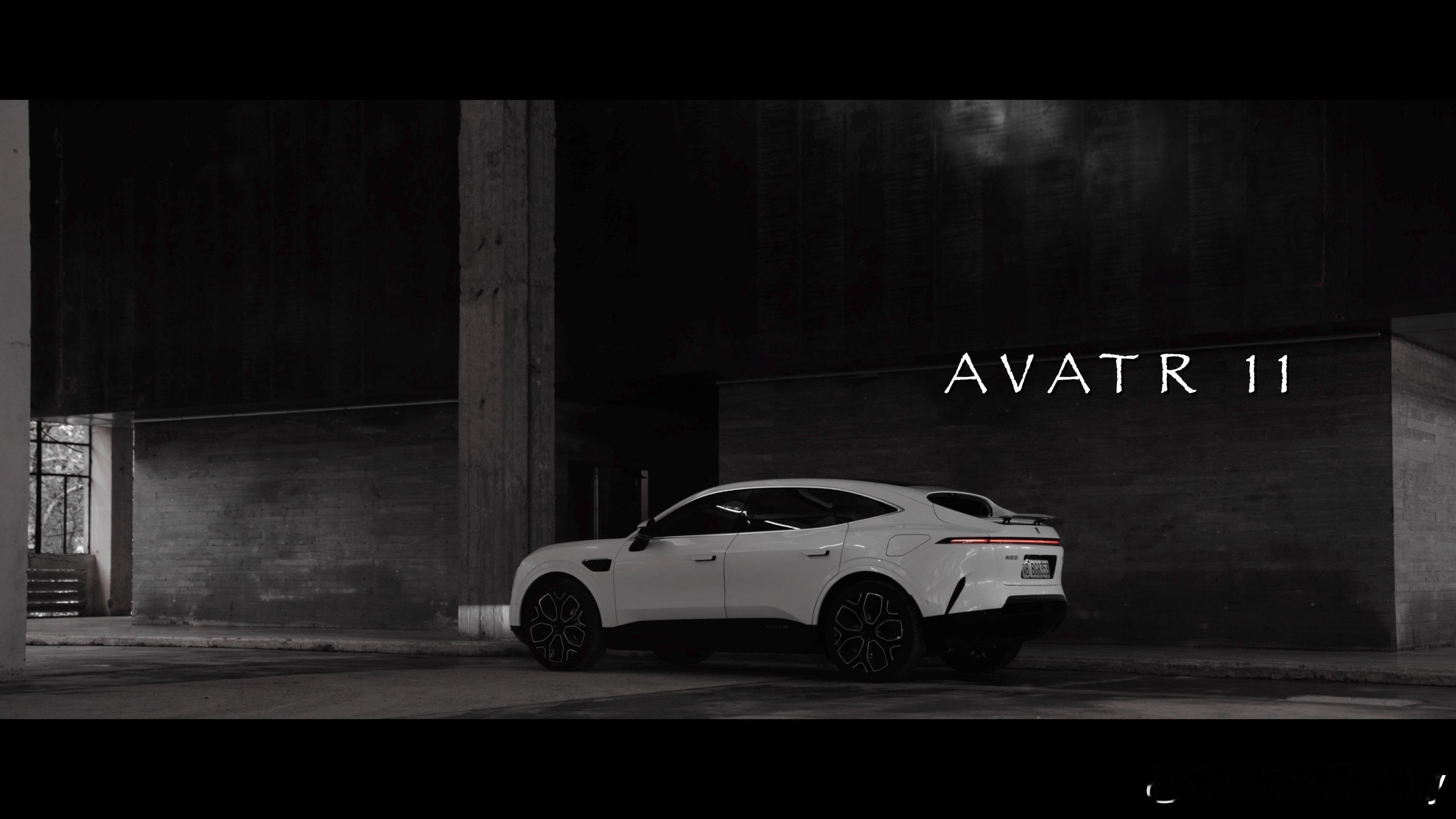 看来看去这么多新能源最有特点的最美还是阿维塔11阿维塔11全民拍车汽场全开​​