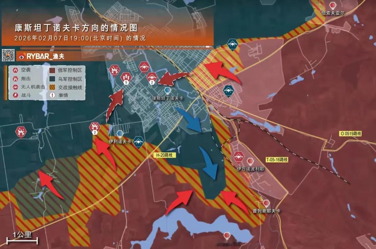 乌东防线多米诺效应开始了康斯坦丁诺夫卡危局：乌东防线多米诺效应即将开启！截