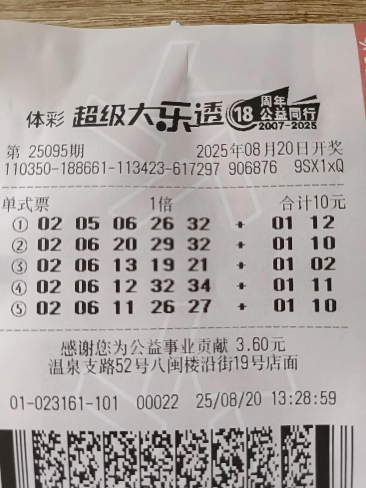 记录精彩生活第29天，除了小奖还是小奖，5元已经很了不起了，心灵上得到安慰，有比