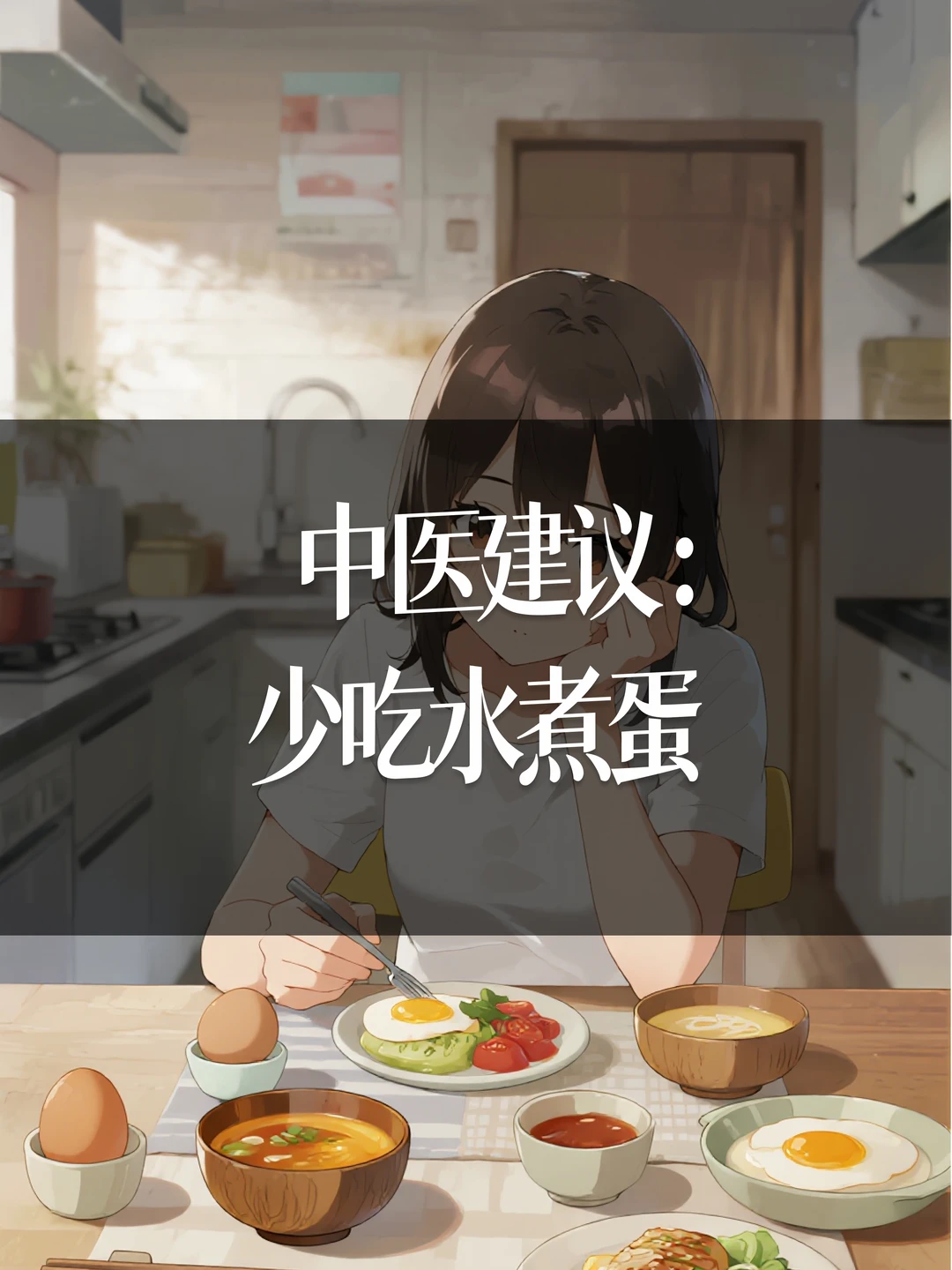 中医建议：少吃水煮蛋