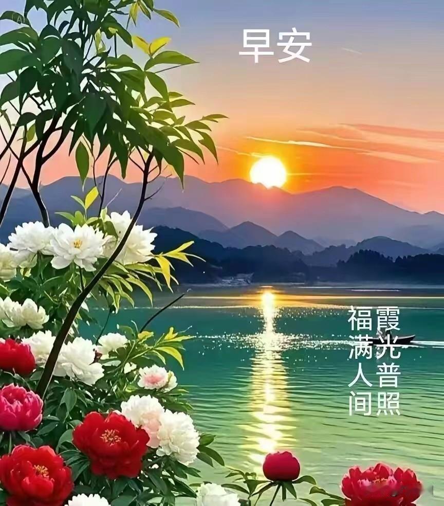 [比心]早安心语[比心]晨启轩窗沐晓光，风摇翠柳韵悠长。檐前燕语催人起，陌