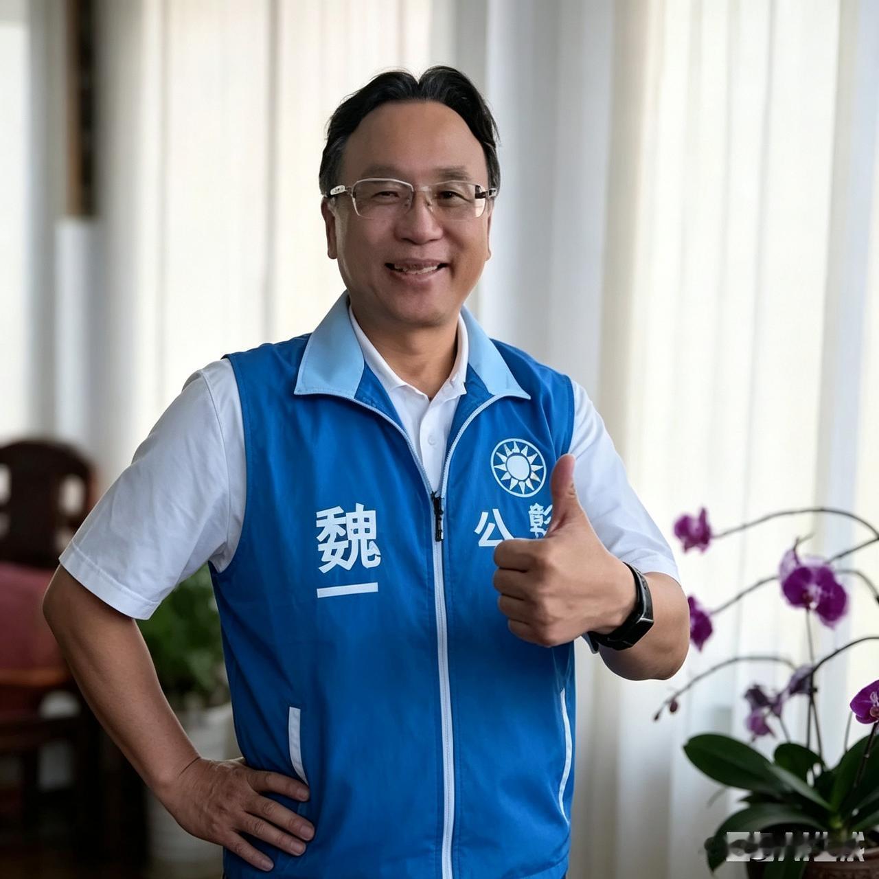 彰化蓝营推动派系和解，刘和然站台助力魏平政固盘看台海9月6日，魏平政彰化