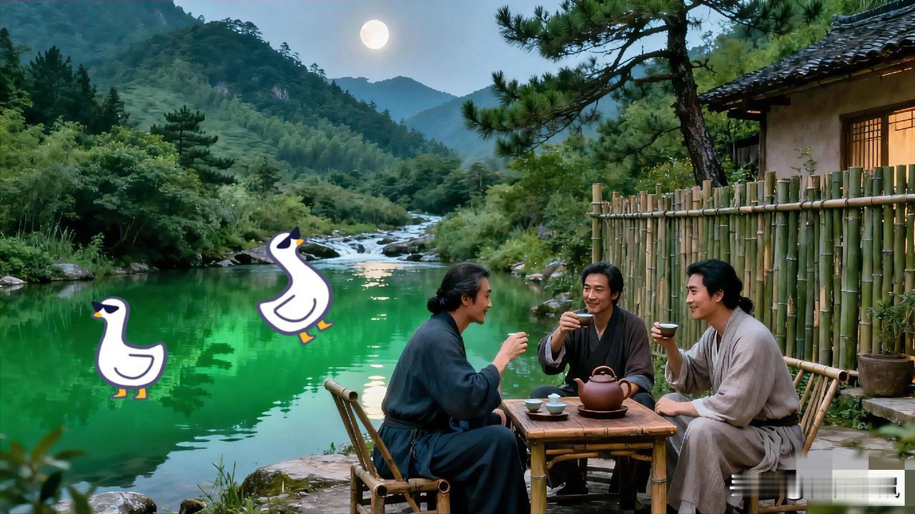 上联：一山一水一风景下联：一茶一酒一相逢青山叠翠映碧水，一程山水藏一程风