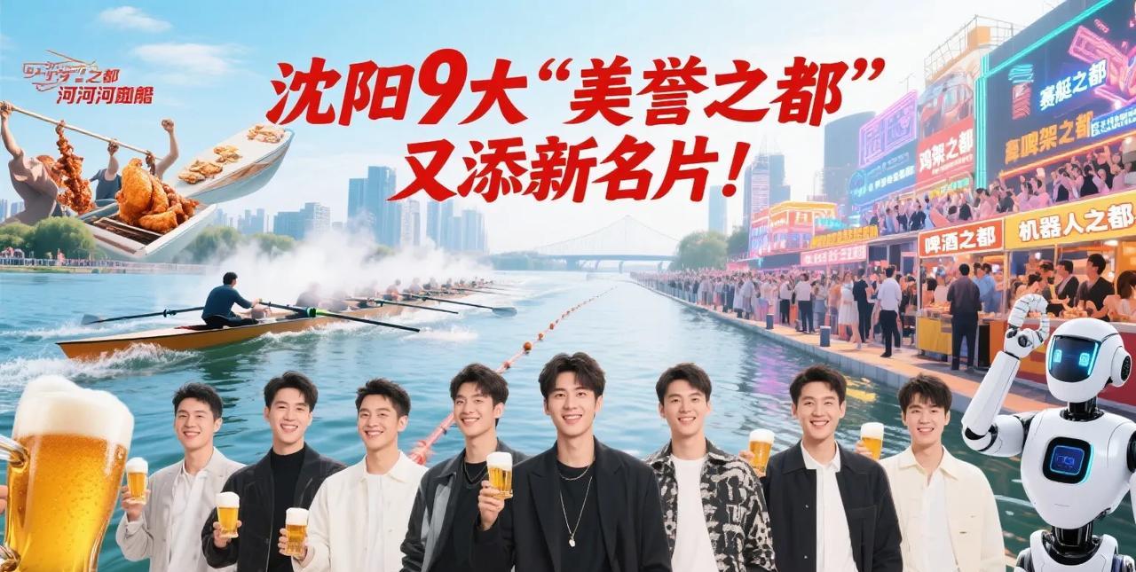 沈阳9大“美誉之都”又添新名片！如今，沈阳定位东北亚国际化中心城市，作为东北振