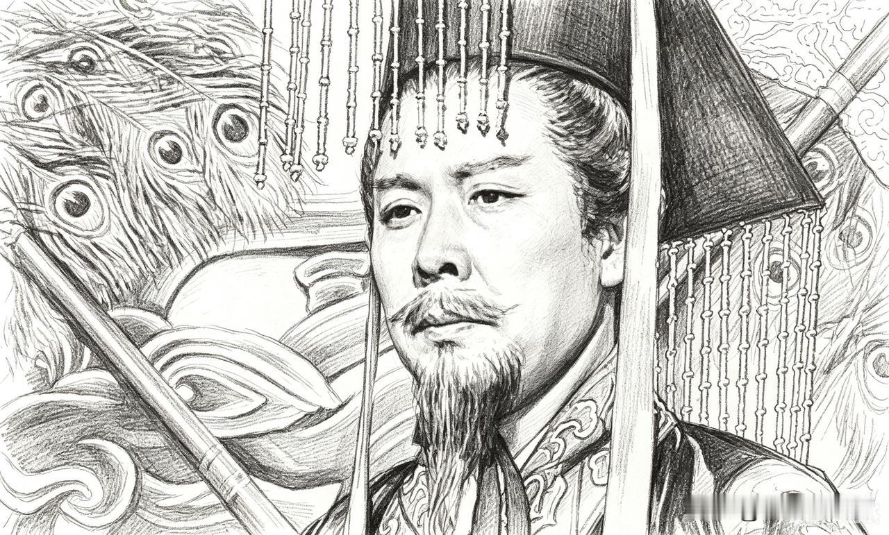 公元221年，刘备在成都称帝，马超为武将之首，诸葛亮为实际上的百官之首；以下为完