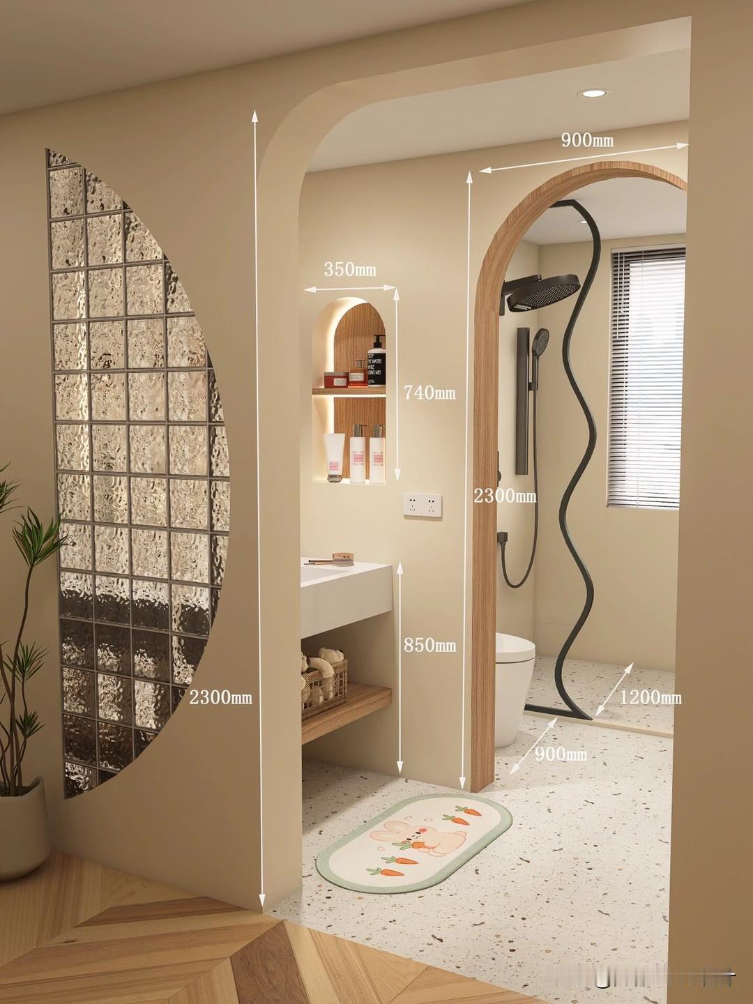 卫生间有必要做干湿分离吗?结论先说：非常有必要，能做一定要做，属于花小钱、省大