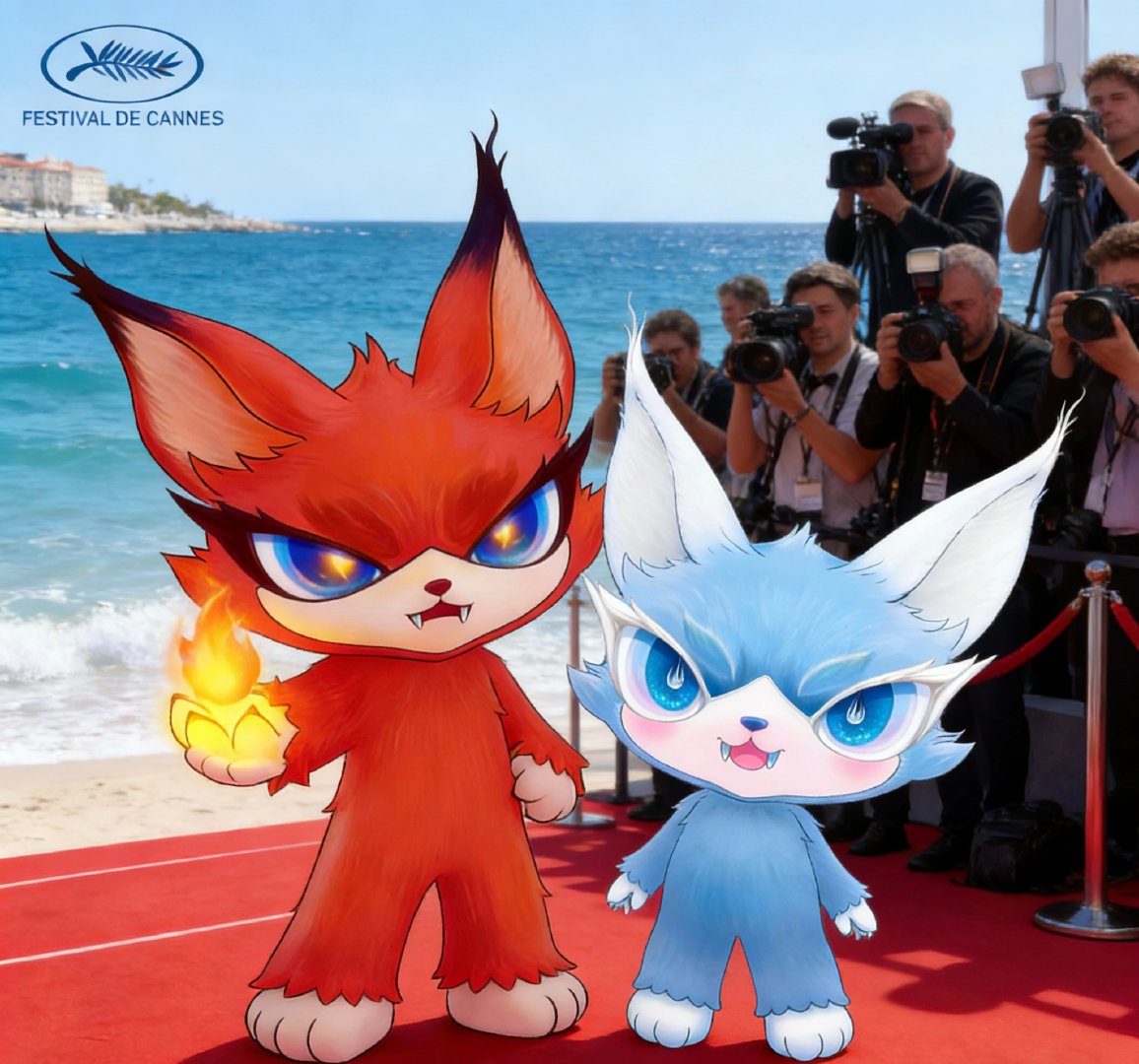 喵娲娲有自己的魔丸灵珠笑不活了！网友的赛博好友喵娲娲居然有专属魔丸灵珠，这皮肤