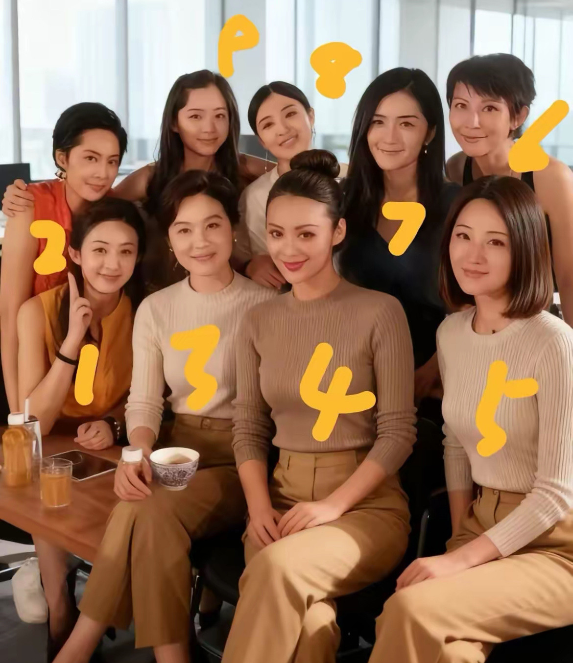 你觉得几号最好看，找女朋友你会选几号？