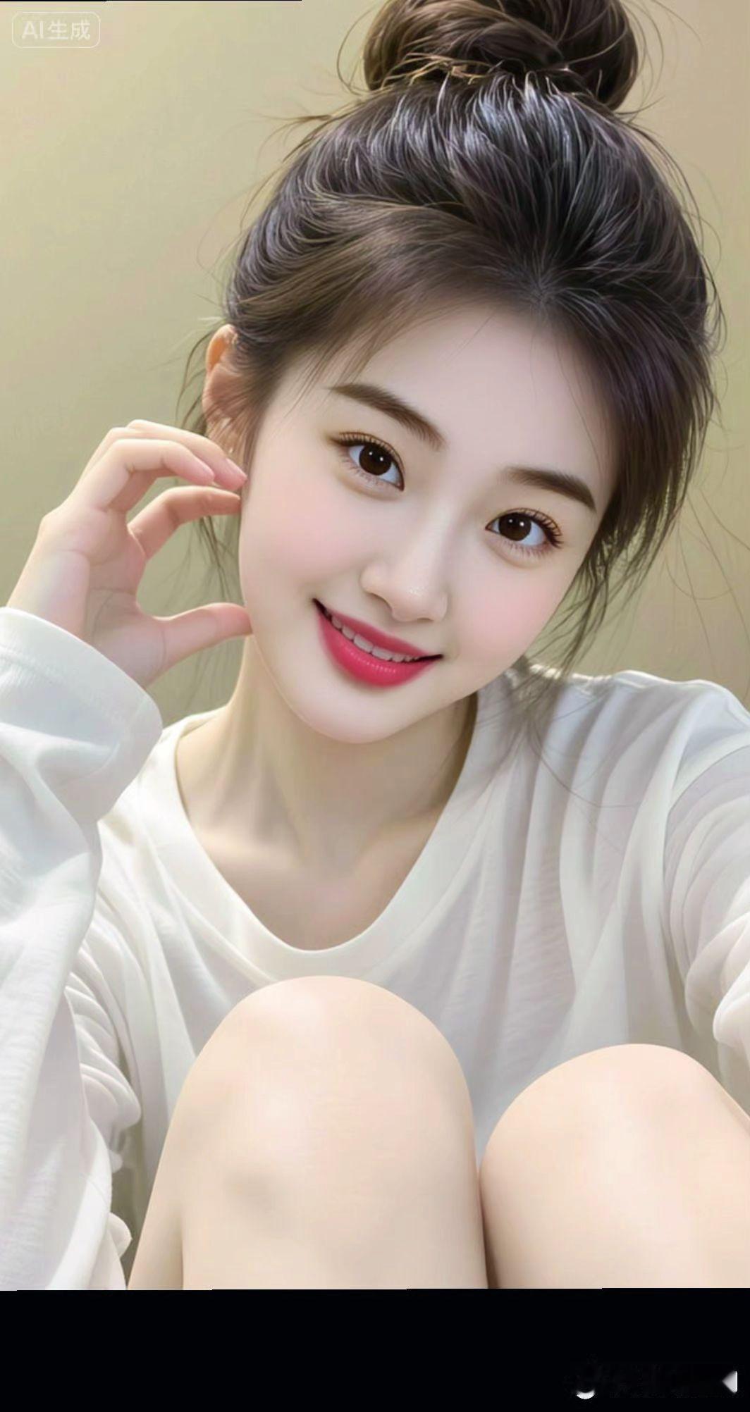 清纯美女抖音同款高清美女高颜值清纯甜美