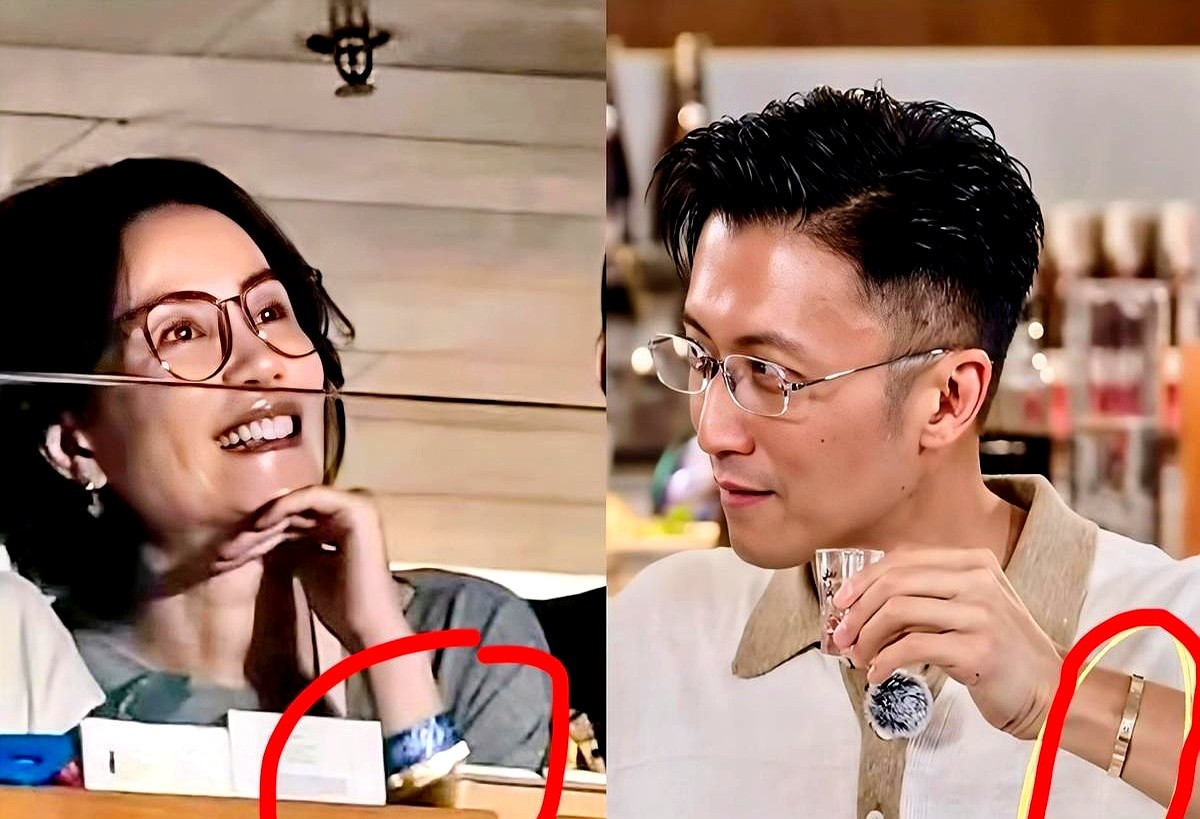 那英台上唱得卖力，台下的王菲却靠一只手镯抢了头条。镜头扫过王菲的手腕，一枚卡地亚手镯泛着冷光。眼尖的