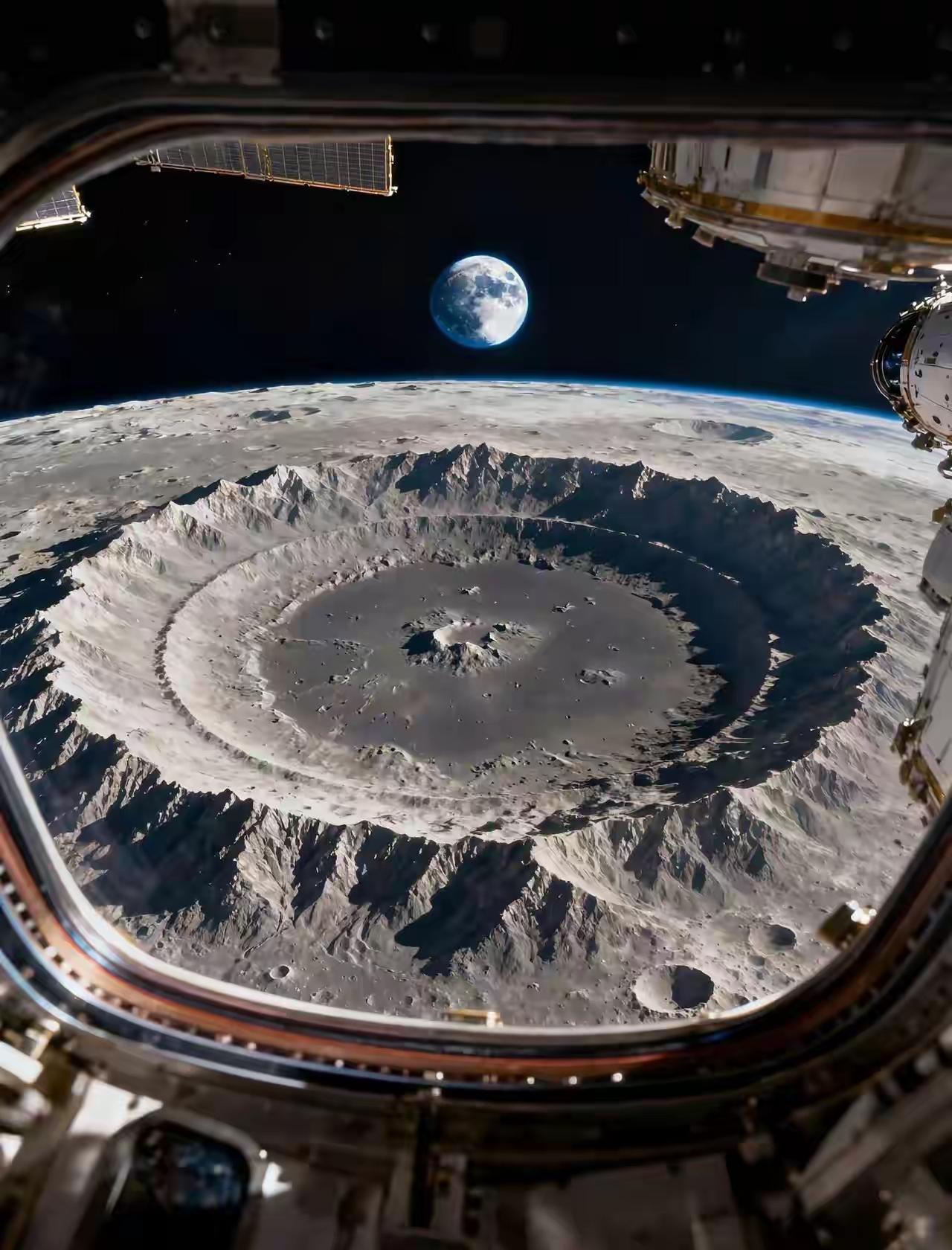 地外天体，近在眼前。震撼，无法用语言表达！！