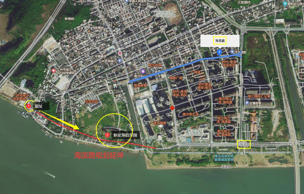 【南沙情侣路打通再进一步！南沙旧镇的水警要搬迁了？】南沙区建设中心发布水警派出所