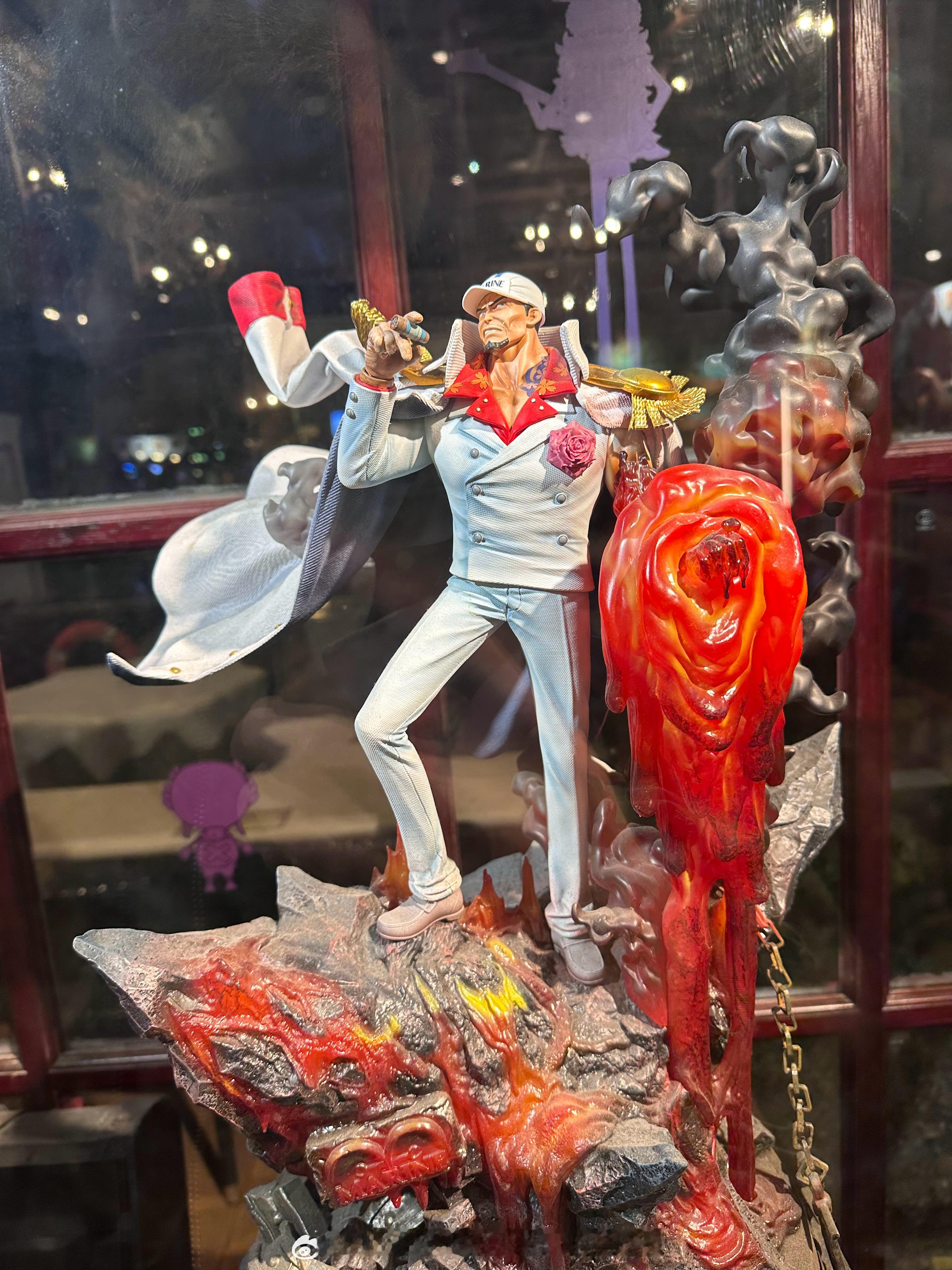 海贼王里我最喜欢的角色是萨卡斯基·赤犬贯彻绝对正义