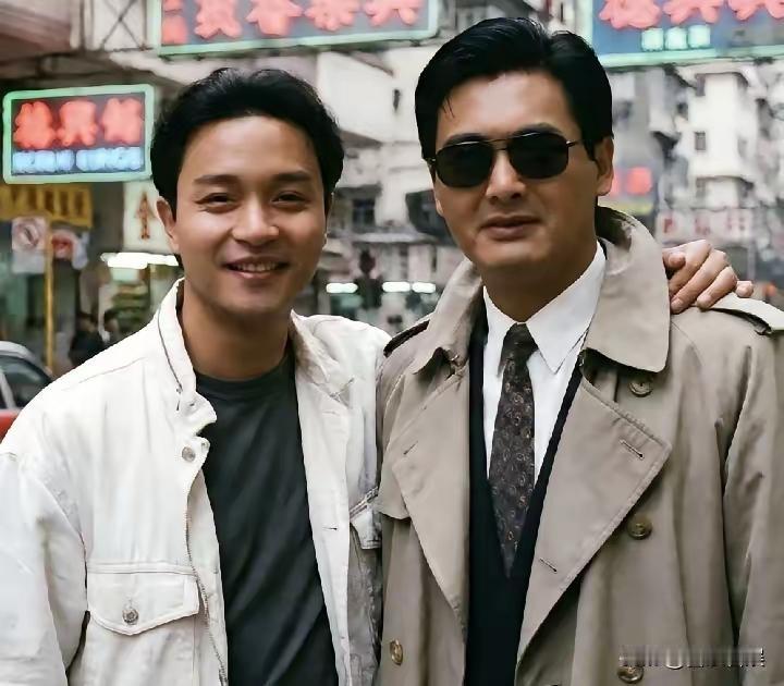 香港中环码头响起风继续吹！35年后《纵横四海》4K修复版内地首映，周润发张国荣钟