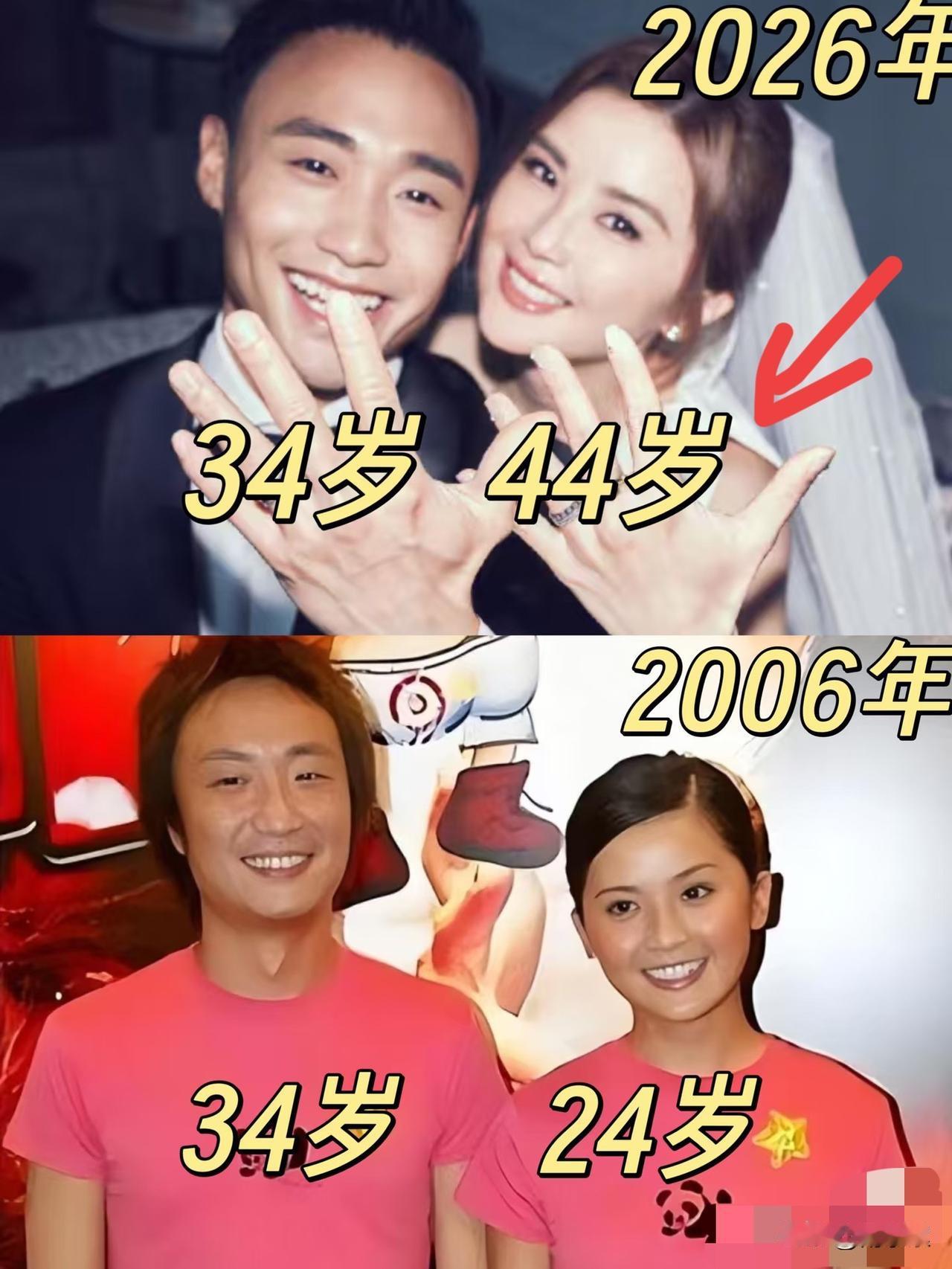 太神奇了！时隔20年，蔡卓妍再度嫁给一位34岁的男人！难以想象，她才24岁就