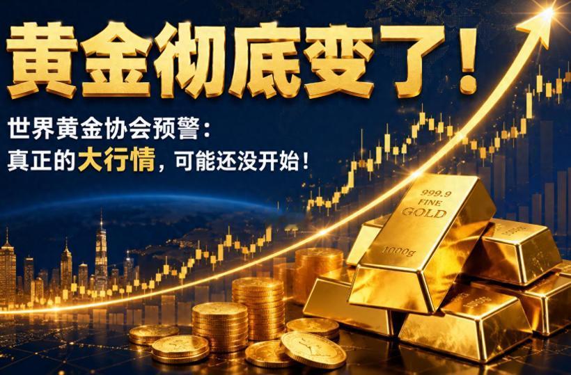一夜之间，黄金彻底变了！世界黄金协会预警：真正的大行情，可能还没开始！ 7月