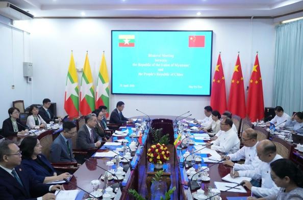 缅甸答应中国了！当地时间4月25日，缅甸终于等到了中国的到来，他们十分的开心，包