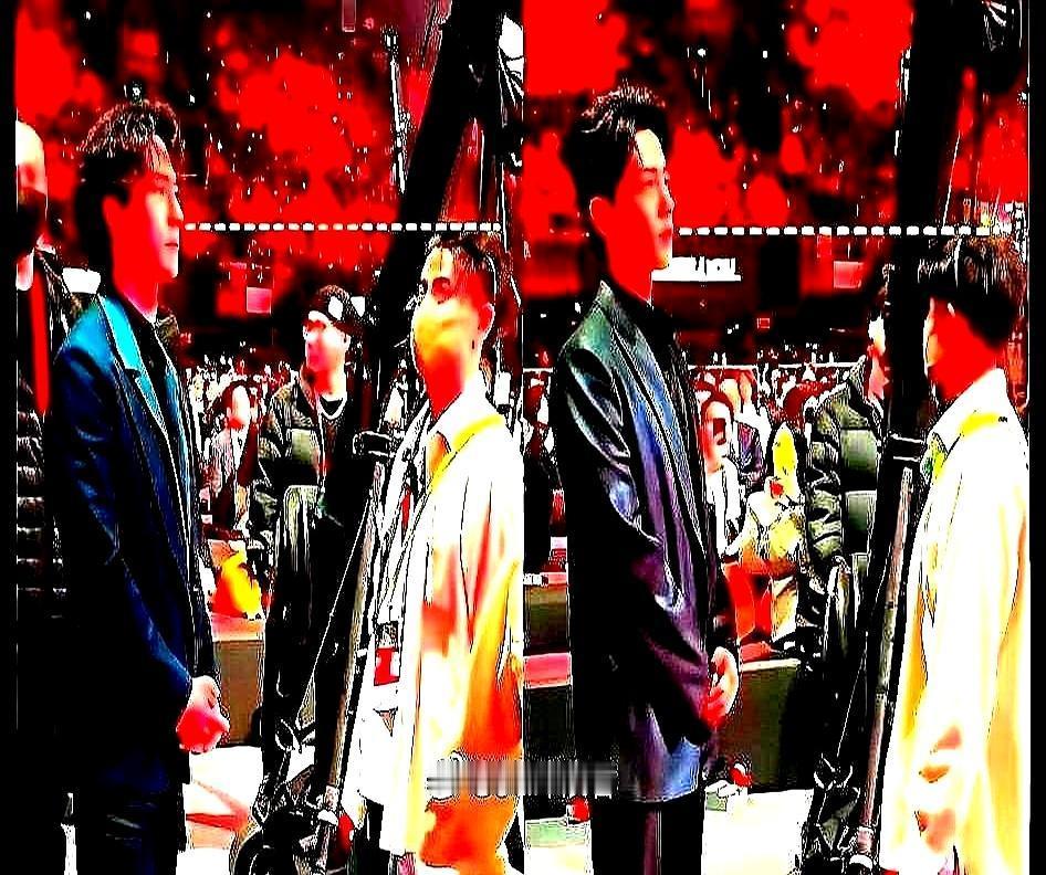 你刷微博之夜直播卡崩了没？肖战王一博擦肩时居然只隔了3厘米！王一博穿香奈儿