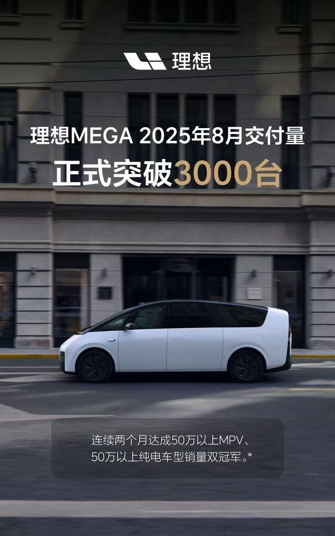 理想的消息是超高利润的MEGA销量再次新突破。不理想的消息是8月2.8万台被蔚来