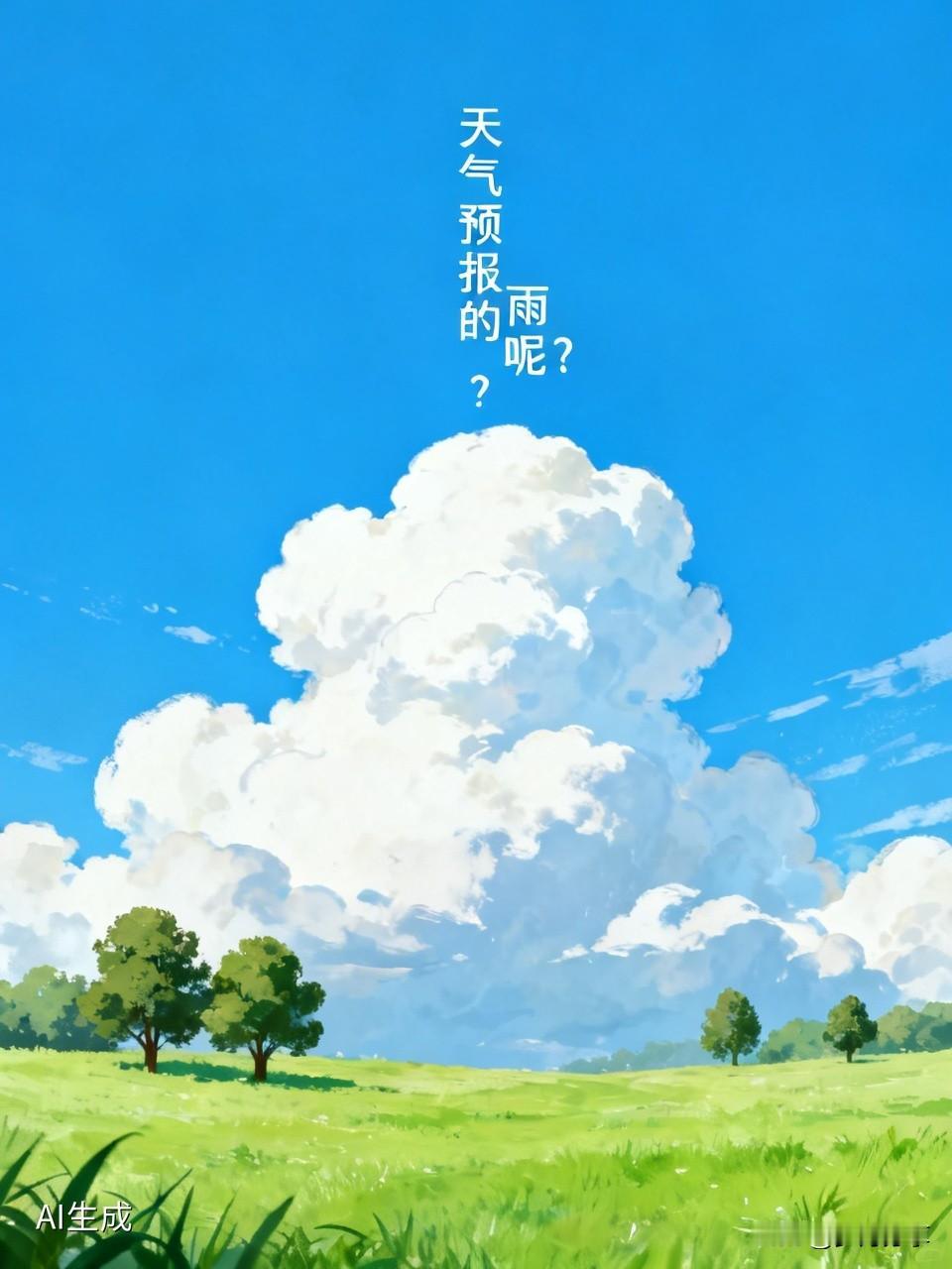 现在的天气预报怎么啦，每天预报是中到大雨，这半个月了都是这样预报，结果每天闷热没