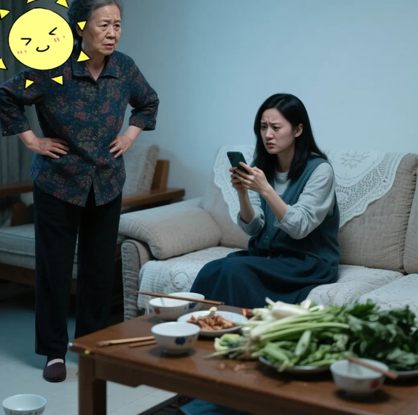 真后悔跟儿媳妇住一起！嫁过来俩月，吃饭碗筷一扔就走人，做饭摘菜更是从不沾边。一个
