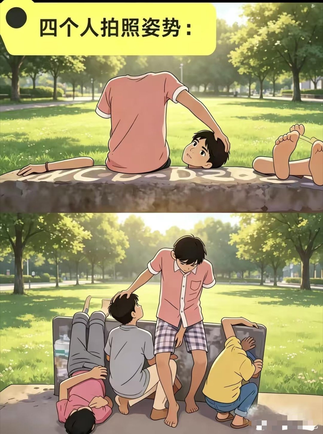 商鞅一个人就可以拍这张照😋