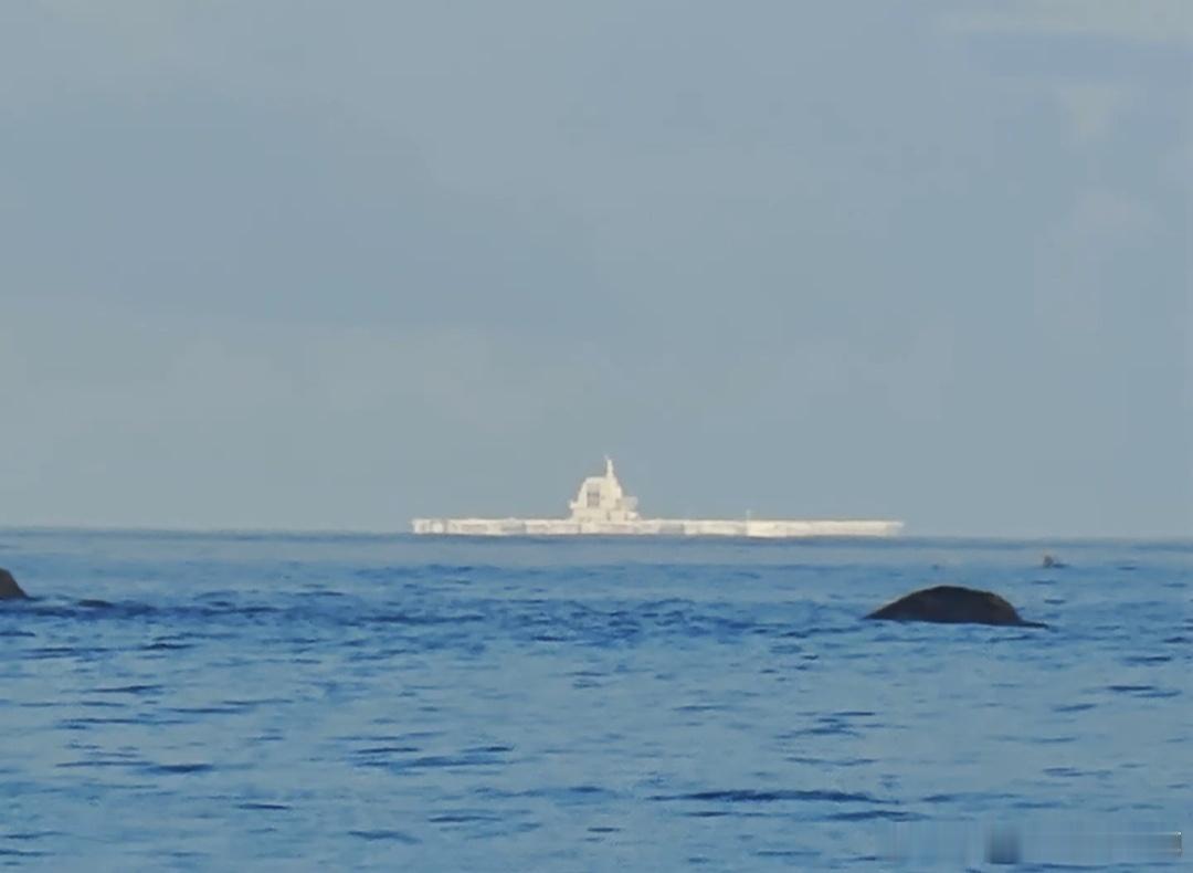 福建舰再次被拍到，这次海试离海岸线还挺近的，大家都懂得[滑稽笑][滑稽笑]