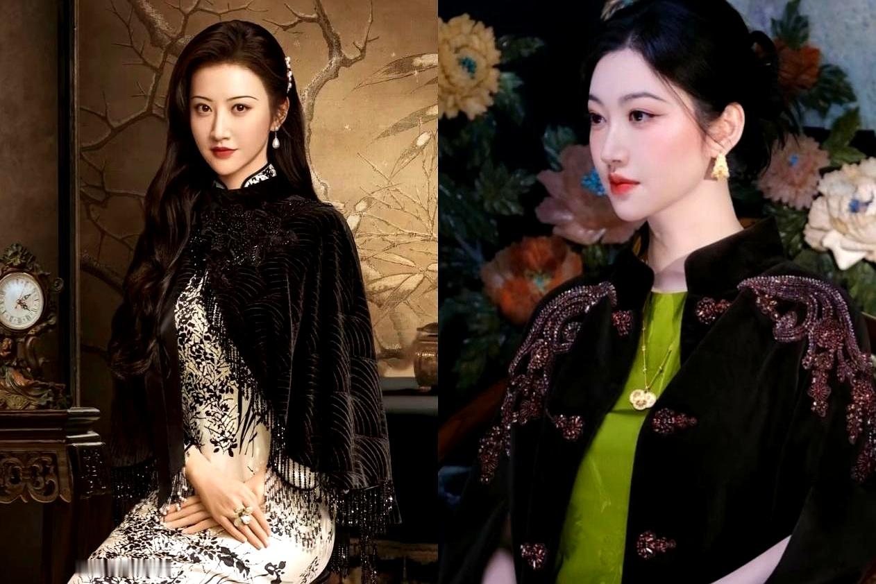 经历过风波的景甜最近露面，整个人紧绷得让人不敢认，从前那种富贵花的松弛劲儿，全被一股小心翼翼给盖住了