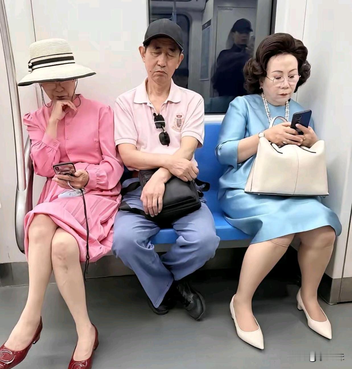 这么精致的打扮，第一眼感觉是哪里人？