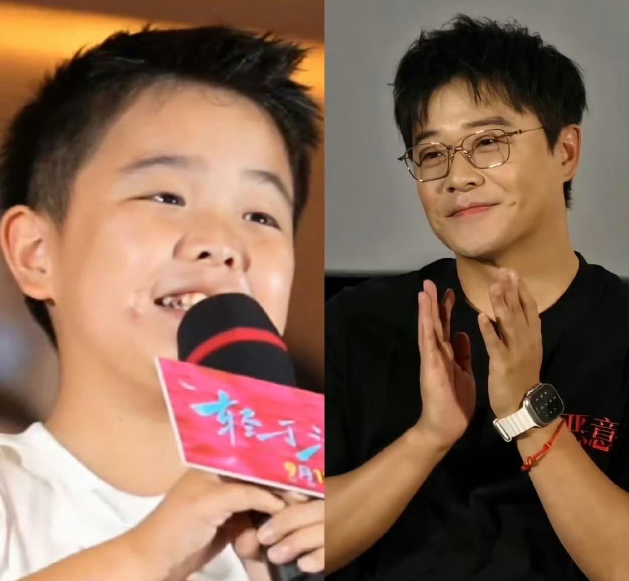 陈思诚：朵朵，今天你十岁了，还记得“朵朵”这个名字是怎么来的吗？朵朵：记得呀