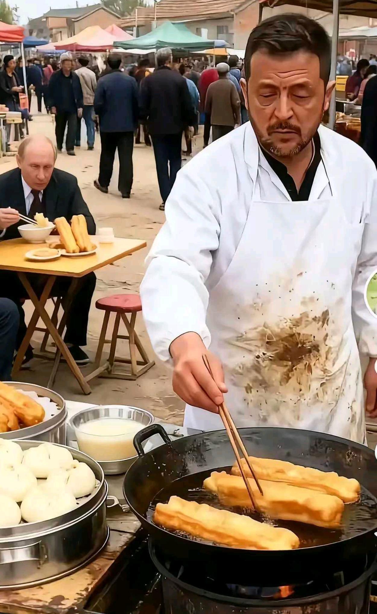 有一说一，司机油条还是炸的不错，就是怎么没给老特留个座位