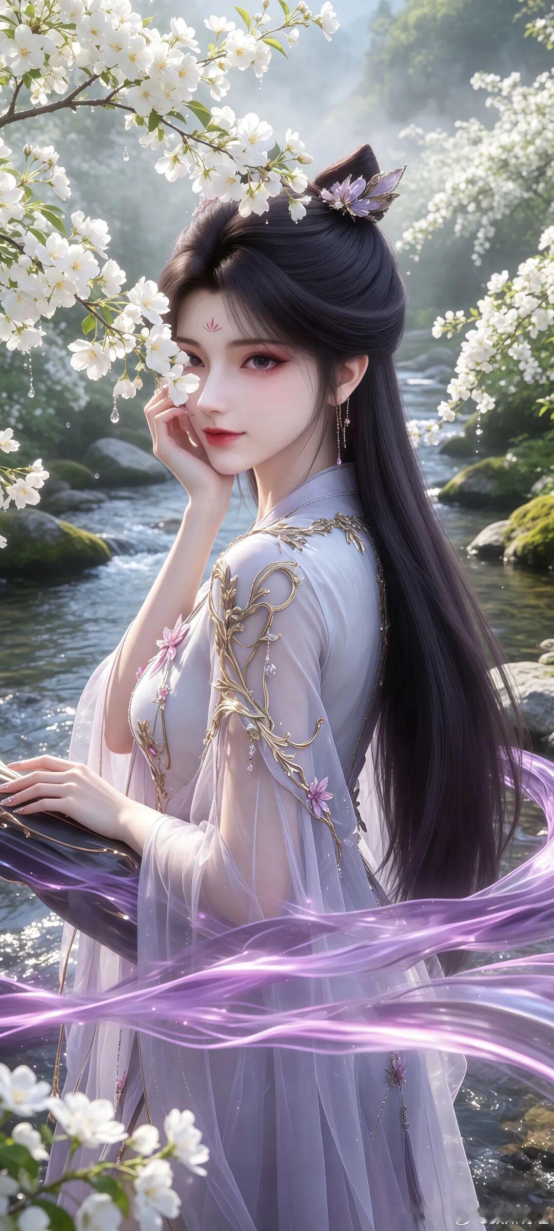 神墓·梦可儿：细腻画质塑仙姿，国漫女神百媚动人次元新星计划国漫动漫