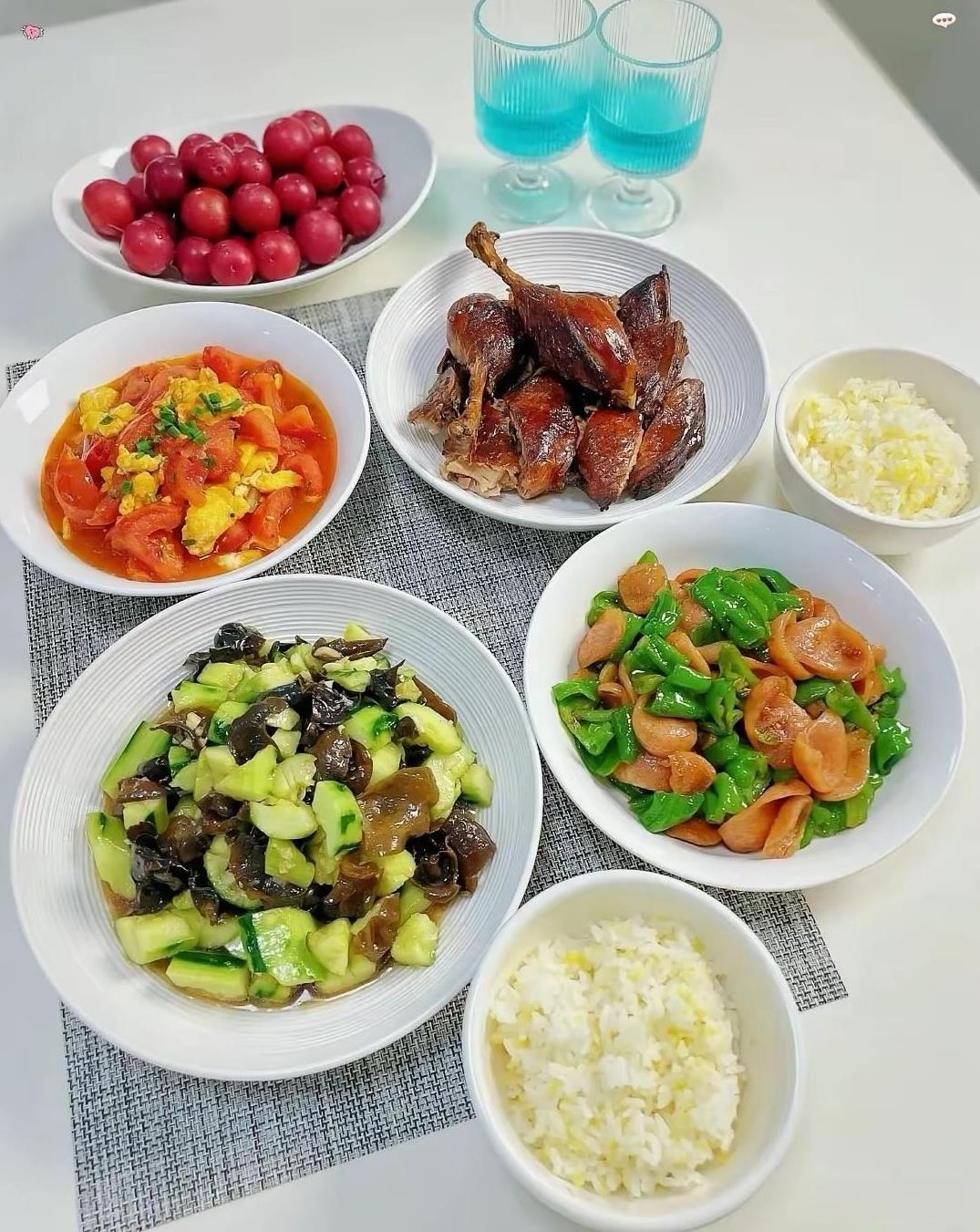 自己做饭健康啊！