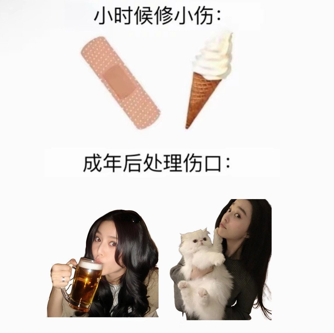 金锁该用户发布了12张范冰冰梗图