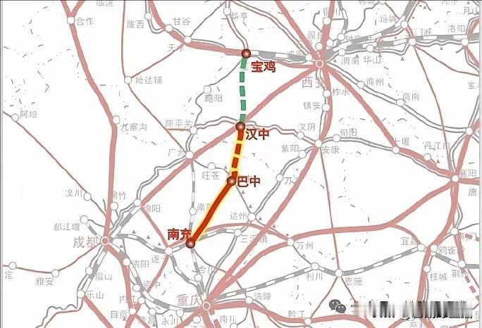宝汉高铁实际上很尴尬，虽然西安铁路局集团协同陕西省多次对接国铁集团，争取将宝汉高