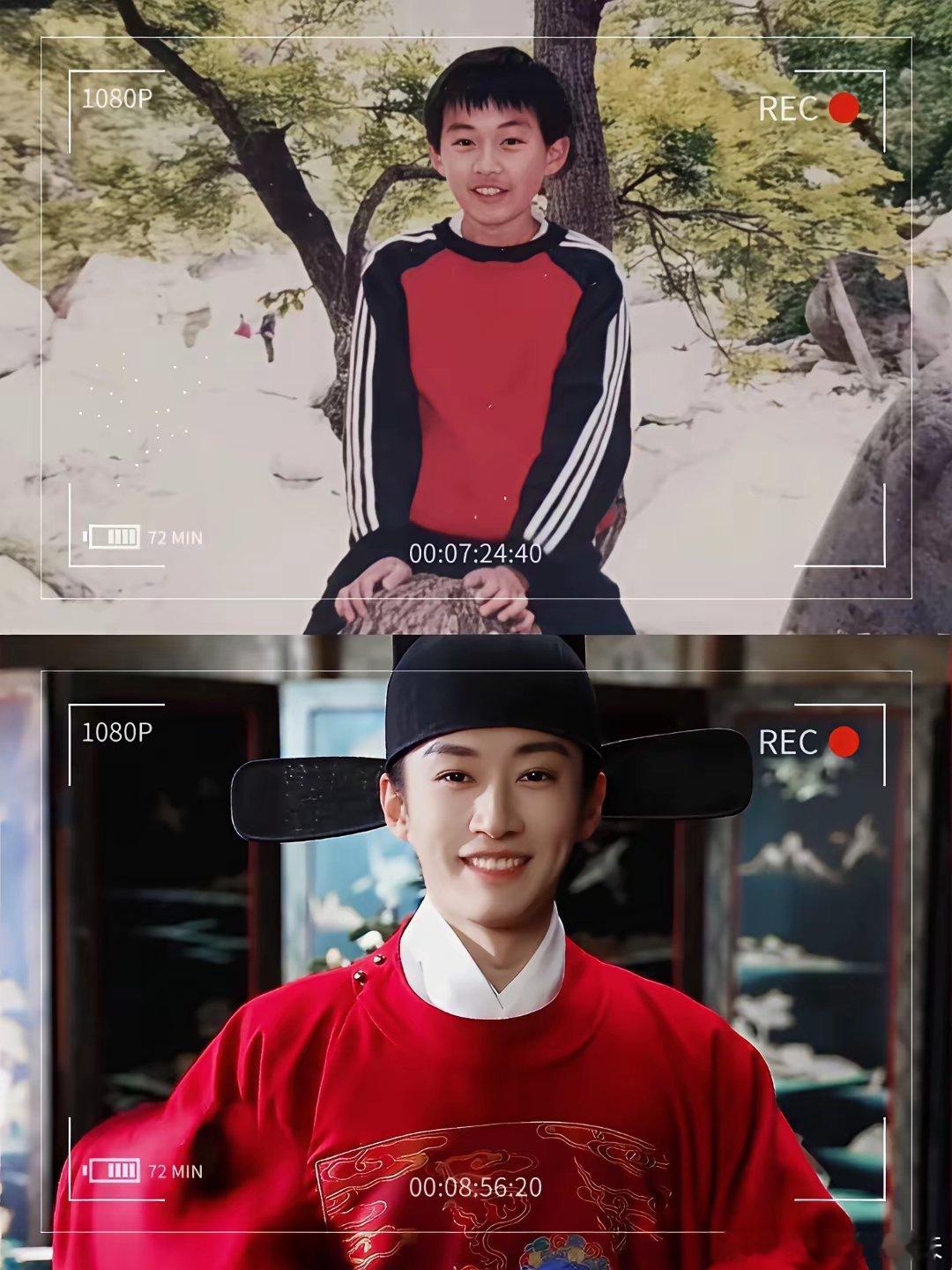 我的天呐，从小就长得这么周正吗？这是刘学义小学同学发出来的照片，网友们看了都说：