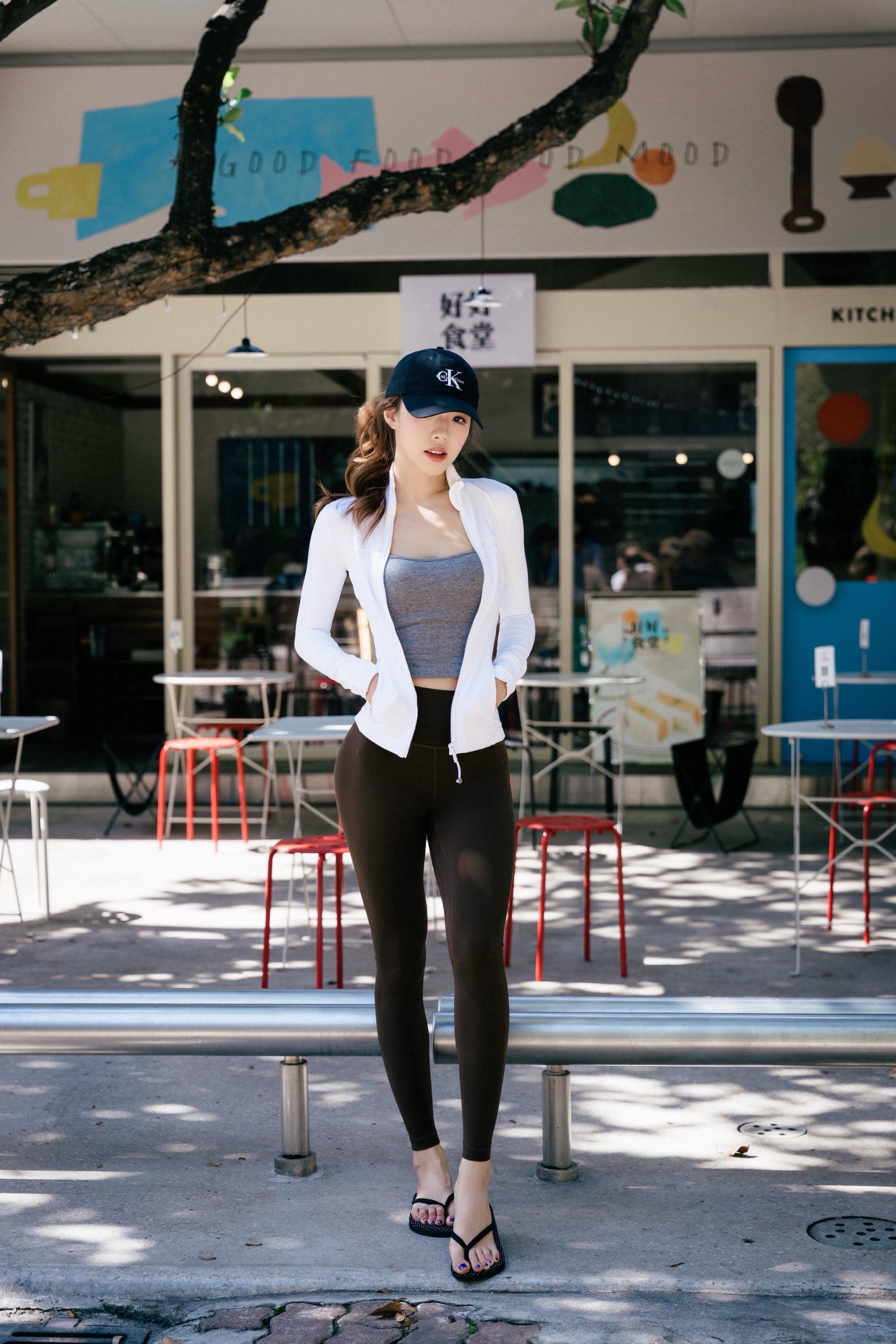瑜伽裤穿搭 辣妹运动ootd ootd健身穿搭 运动健身女孩穿搭