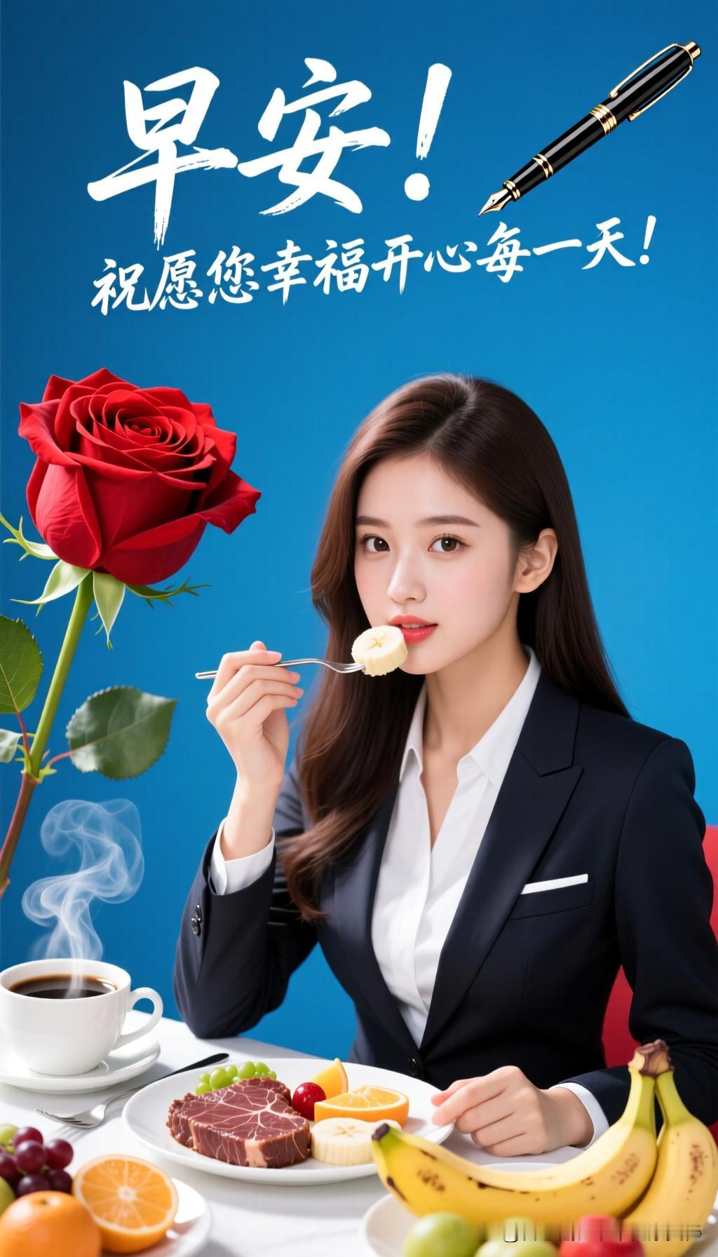 早餐早安！《健康养生》从早餐好好吃饭开始！大家早上好！新的一天开始了，首先