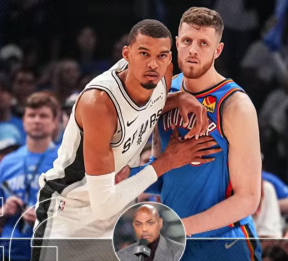 NBA传奇球星查尔斯·巴克利最近在电视节目中对雷霆队西部决赛第二场防守文班亚马的