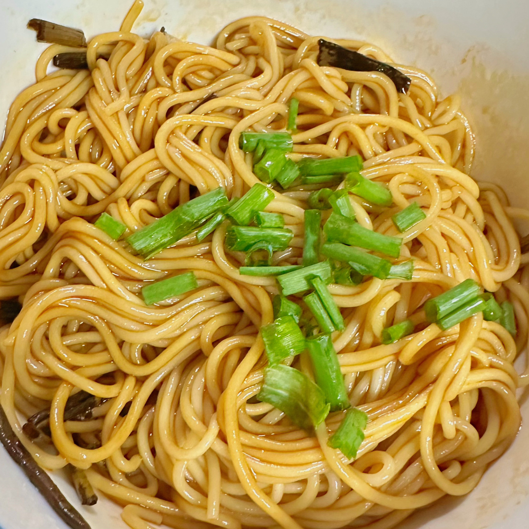 今晚吃葱油拌面