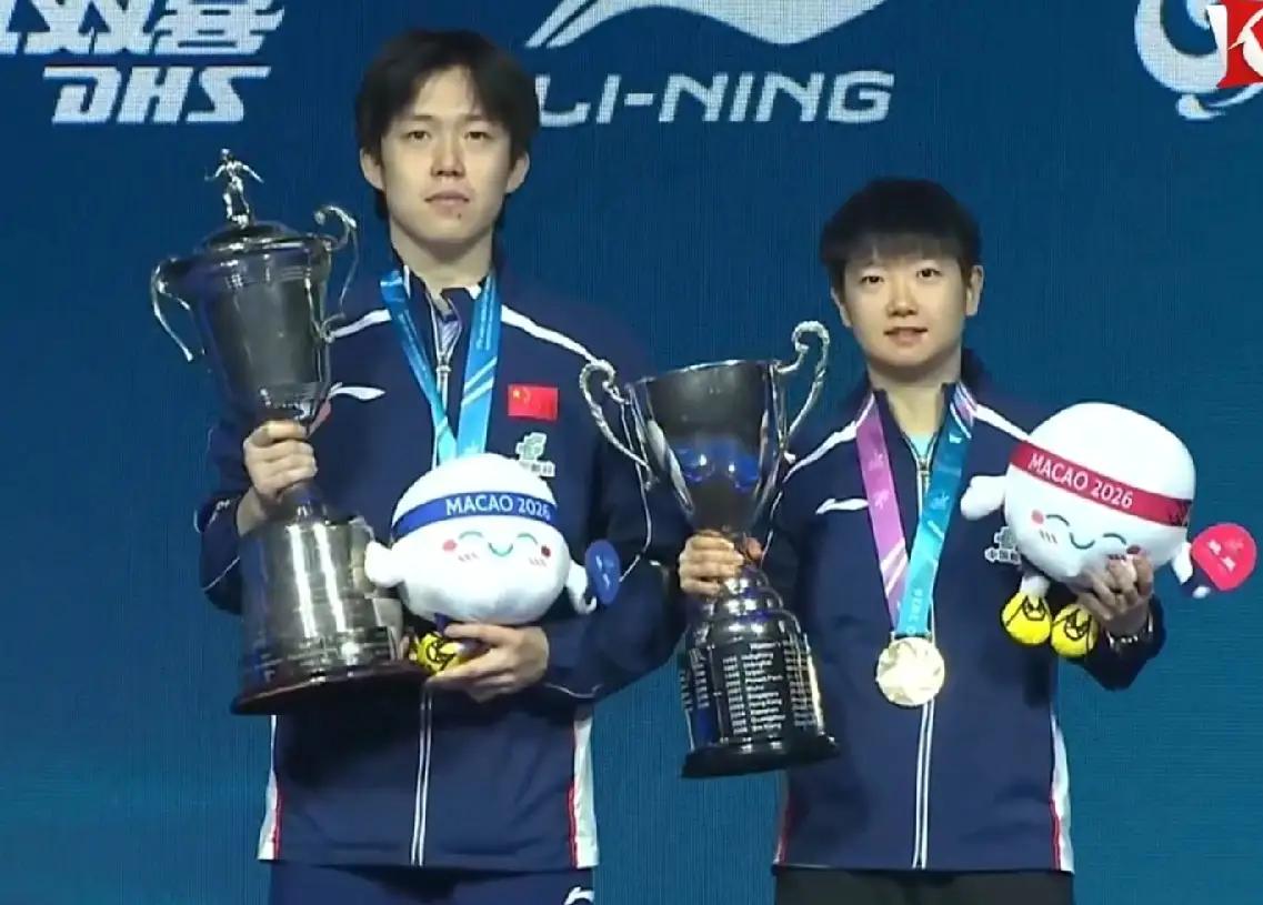 玄学无法解释，但有时候很灵，不得不信！澳门世界杯孙颖莎王楚钦同步夺冠，再一次
