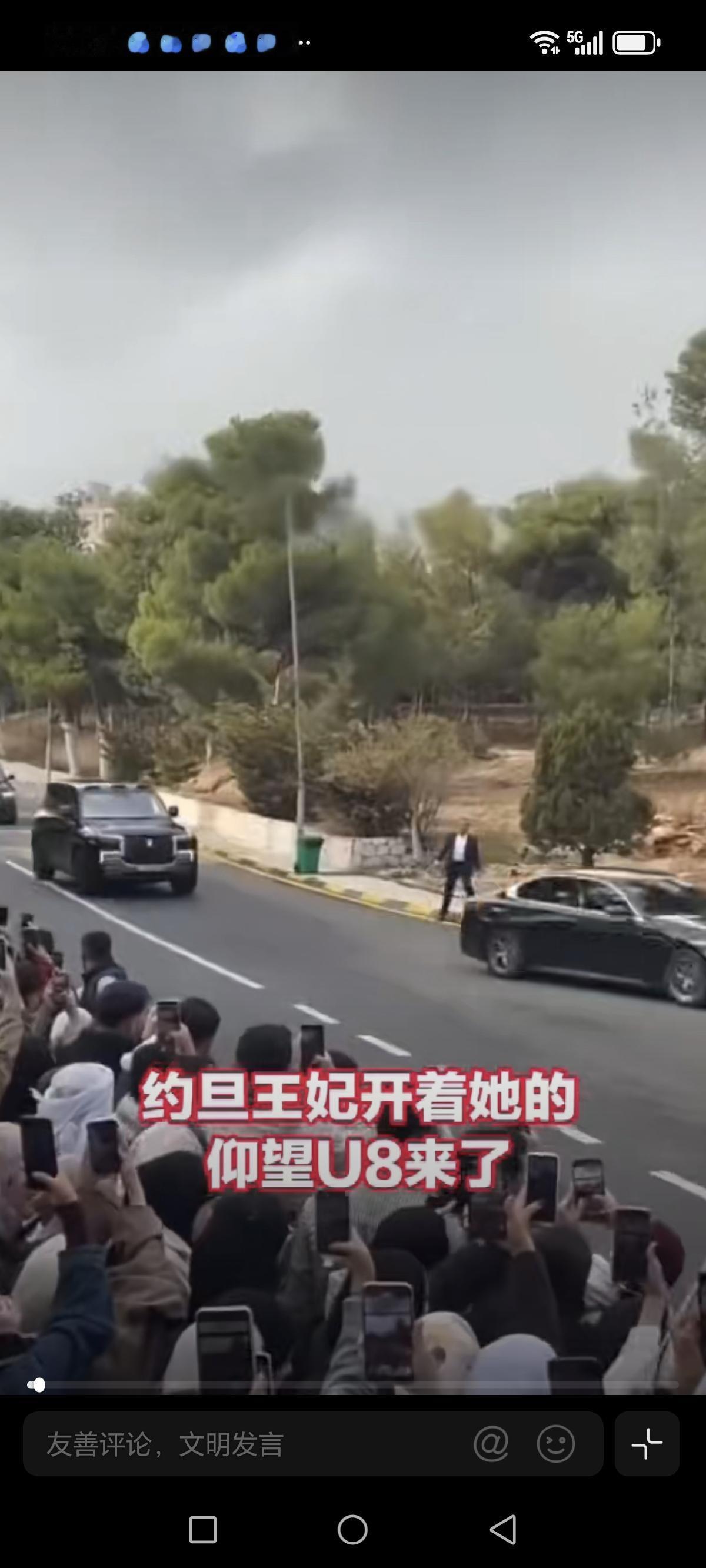 以后在中东，保镖乘坐BBA，王爷王子王妃乘坐仰望U9、U8、尊界、问界等一众中国