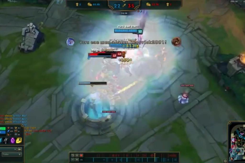 [教主]搞笑解说英雄联盟 超神流浪法师瑞兹 逆风