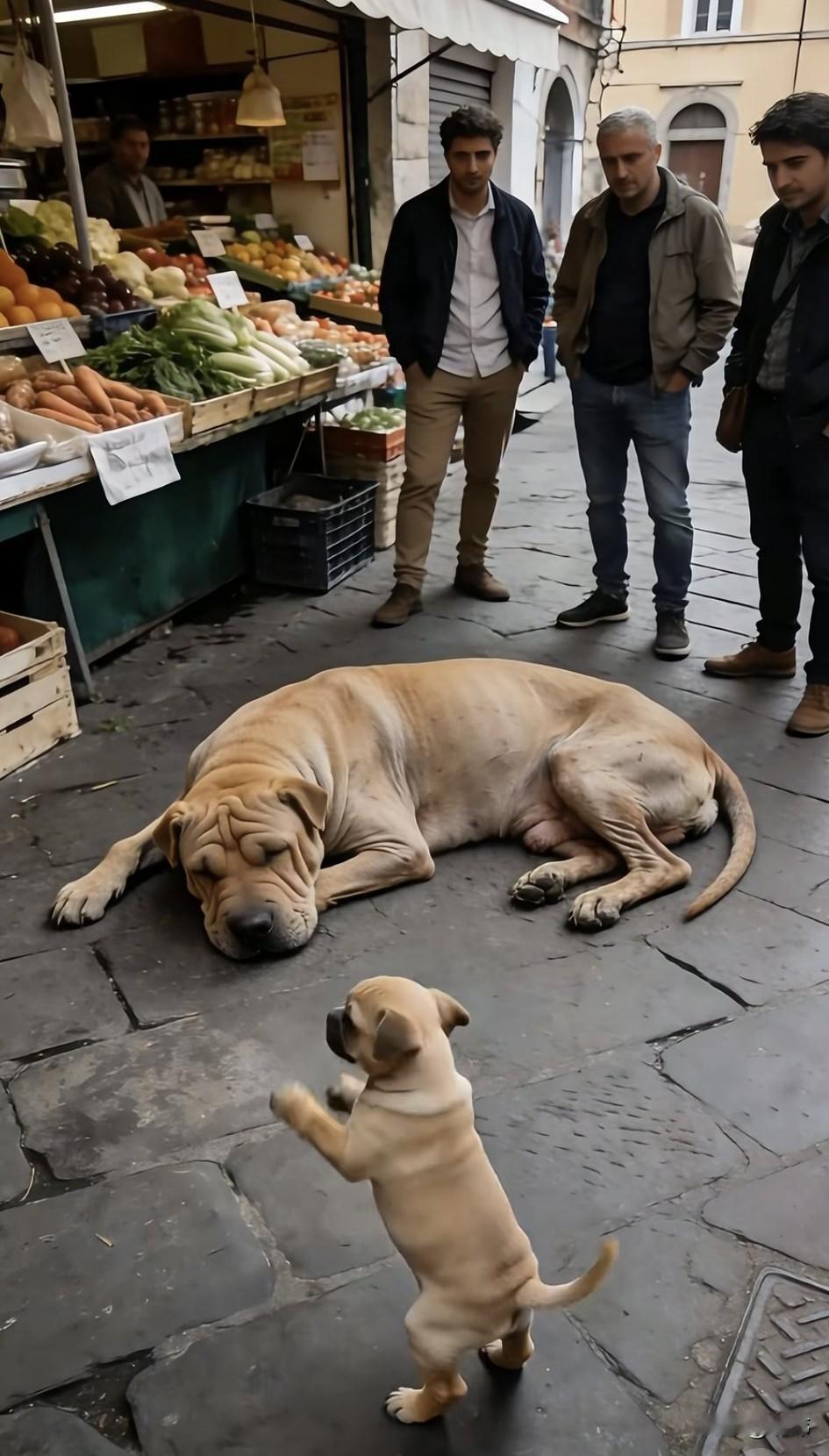 泪目了！这天一位小姐姐去菜场买菜，结果看到许多人围在一家蔬菜铺前面，好奇的她也走