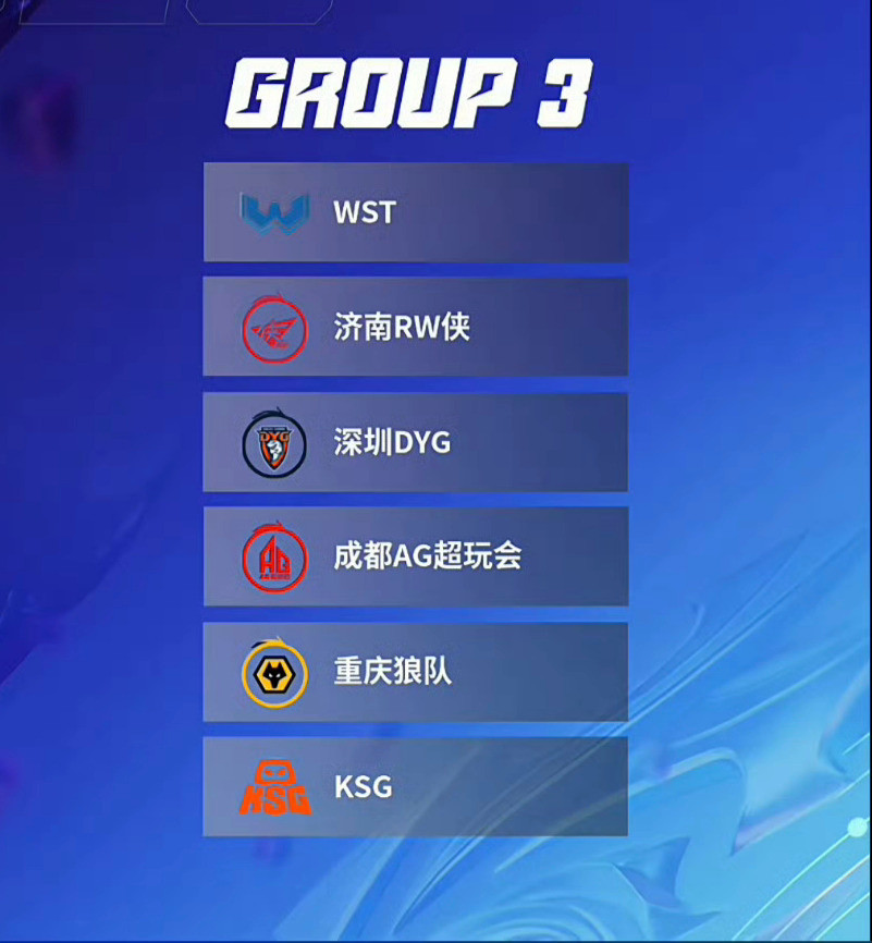 AG超玩会你们对着这个分组继续两眼空空