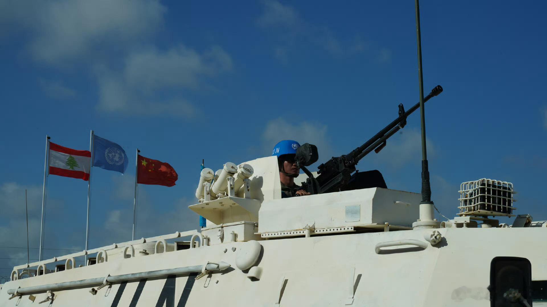 精忠蓝盔致敬中国军人致敬中国蓝盔我赴黎维和部队完成“猛虎-2025”演