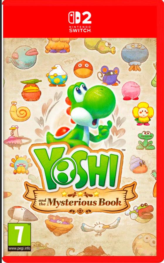 【Switch2《耀西与不可思议图鉴》实体封面公布】Switch2新游《耀西